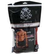 Wholesale - 4pk S-XL MENS PERFORMANCE BOXER BRIEFS ASST ENGLISH LAUNDRY C/P 48, UPC: 840464101758